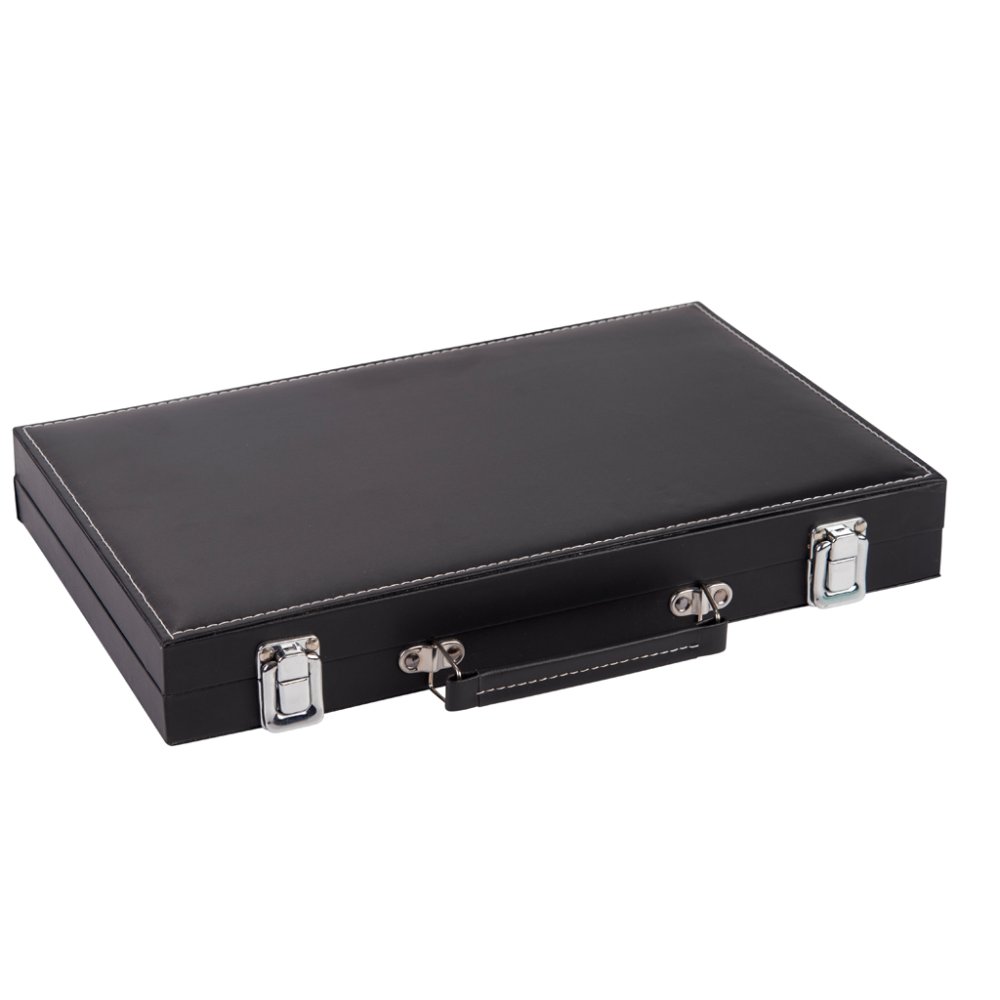 Spel Backgammon In Koffer Zwart