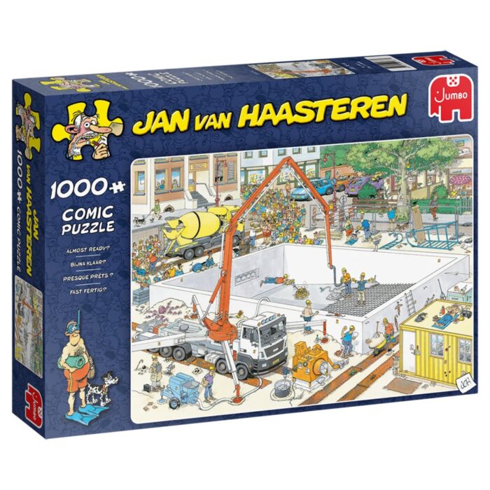 Jan Van Haasteren Puzzel Bijna Klaar 1000 Stukjes