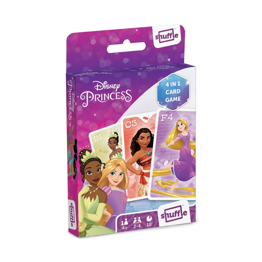 Spel Shuffle 4 In 1 Disney Princess