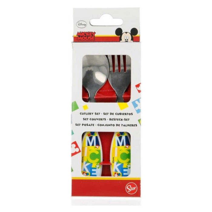 Mickey Mouse - Metalen Bestekset