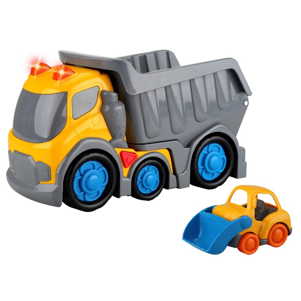 KiddyGo dump truck met licht en geluid 31 cm