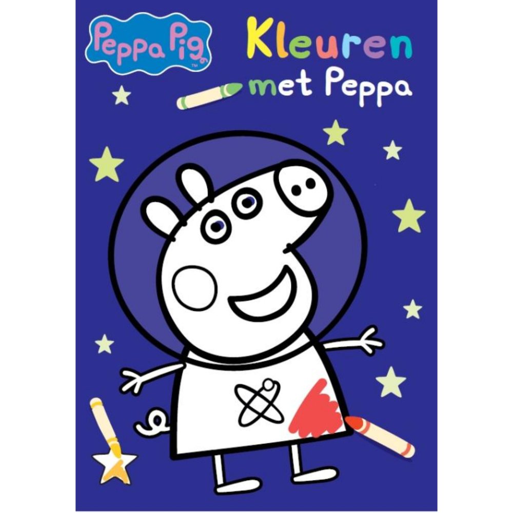 Peppa Pig Kleurboek - Kleuren met Peppa