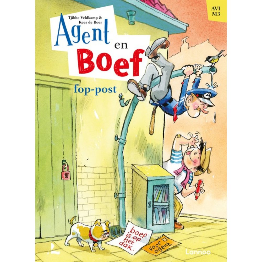 Agent en Boef fop post - Kinderboek