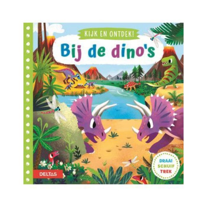 Kijk En Ontdek Bij De Dino's - Prentenboek