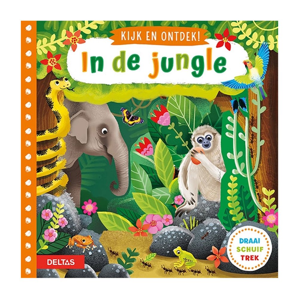 Kijk en Ontdek in de jungle - Prentenboek