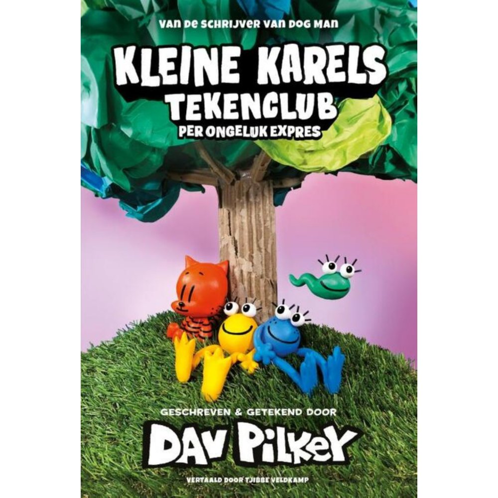 Kleine Karels tekenclub 3 Per ongeluk expres -  Kinderboek