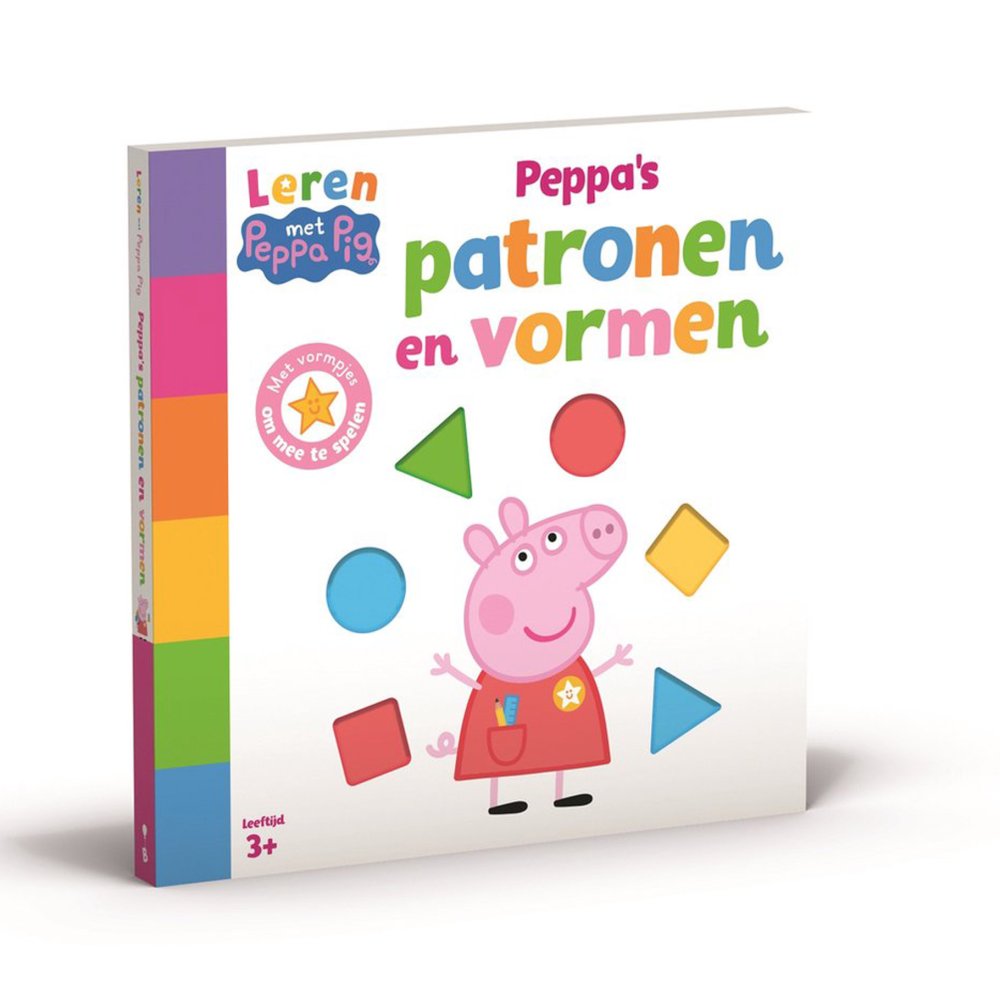 Leren met Peppa Pig - Peppa's patronen en vormen  Kartonboekje
