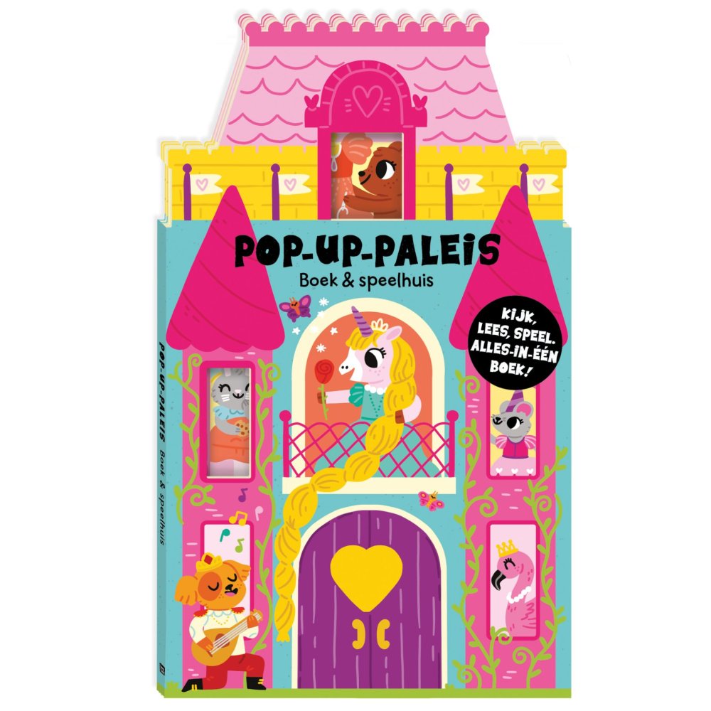 Pop-up Paleis boek en speelhuis