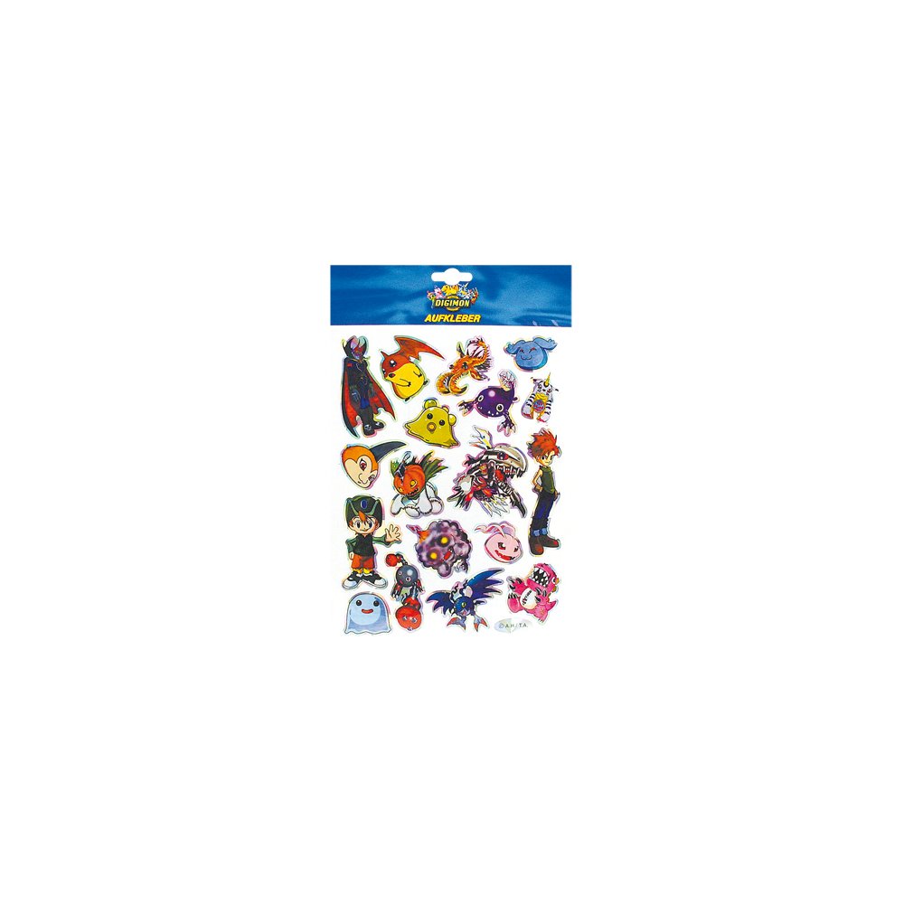 Stickers Digimon Jumbo