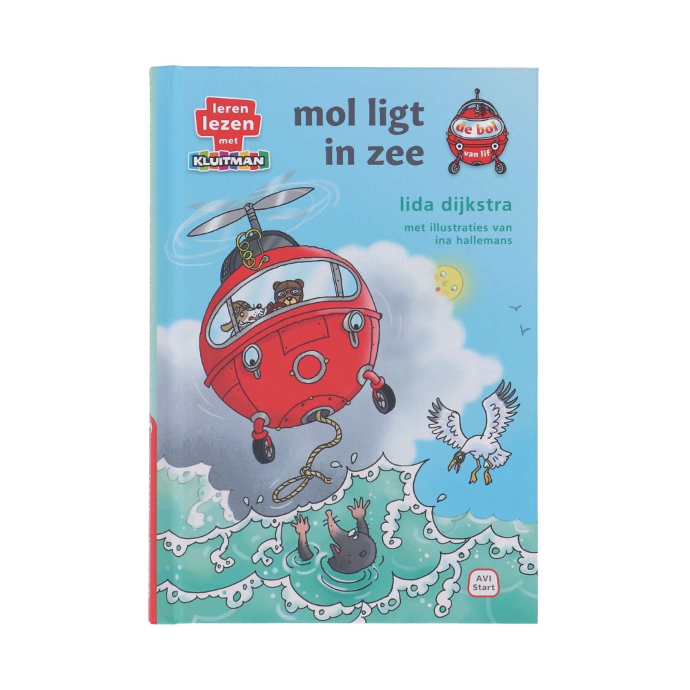 Mol ligt in zee Avi Start - Kinderboek