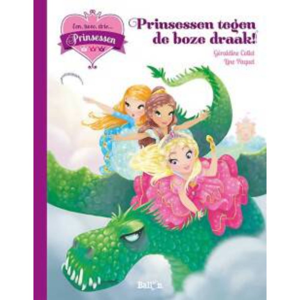 Prinsessen Tegen Boze Draak - Kinderboek
