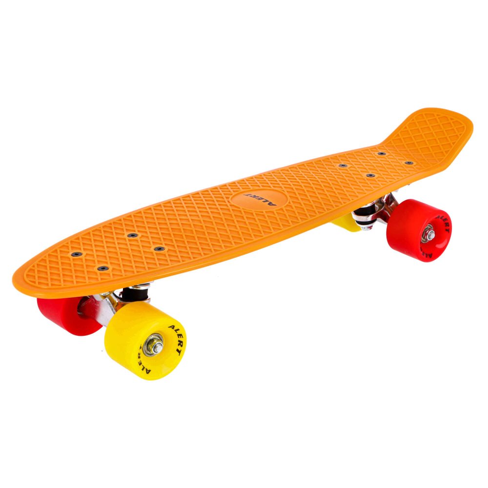 Alert Outdoor Skateboard 55 Cm Oranje