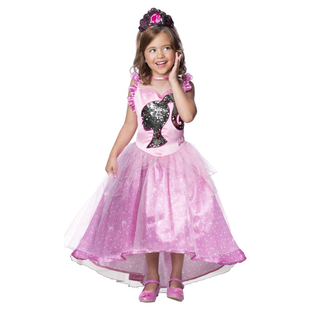 Barbie Princess Verkleedkleding - jurk 5-6 Jaar