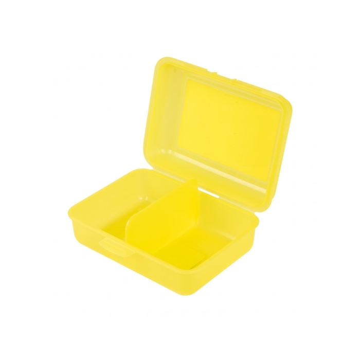 Spongebox lunchbox geel 17,5x12,8x6,9cm - Afbeelding 2