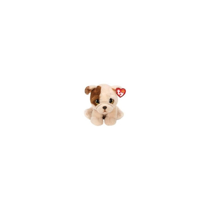 TY BEANIE BABIES DOG BULLDOG HOUGHIE 15CM