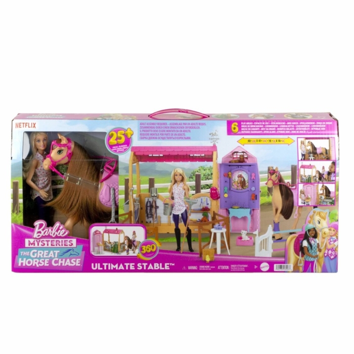 Barbie Family Horse Chase Ultieme Stal