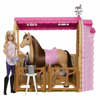Barbie Family Horse Chase Ultieme Stal - Afbeelding 3