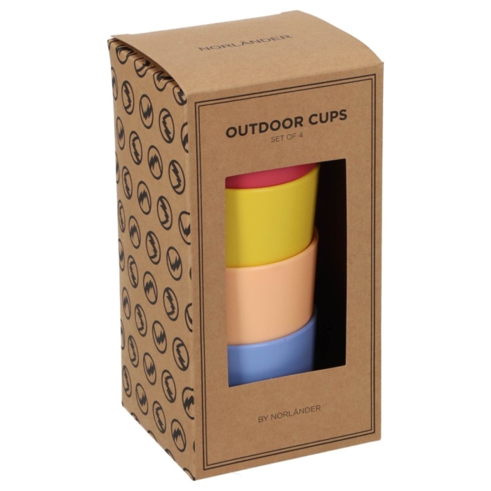 Norlander bekers 300 ml set van 4