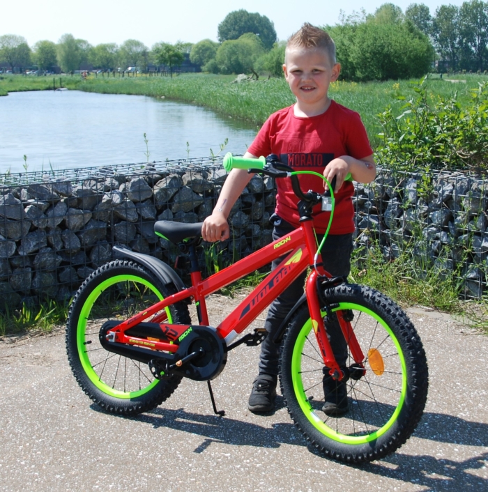 Volare Rocky Kinderfiets - Jongens - 16 inch - Rood - Afbeelding 17