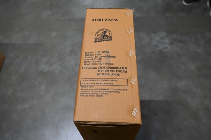 Disney Princess Kinderfiets - Meisjes - 16 inch - Roze - Twee Handremmen - Afbeelding 11