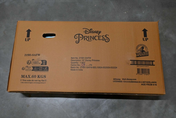 Disney Princess Kinderfiets - Meisjes - 16 inch - Roze - Twee Handremmen - Afbeelding 10