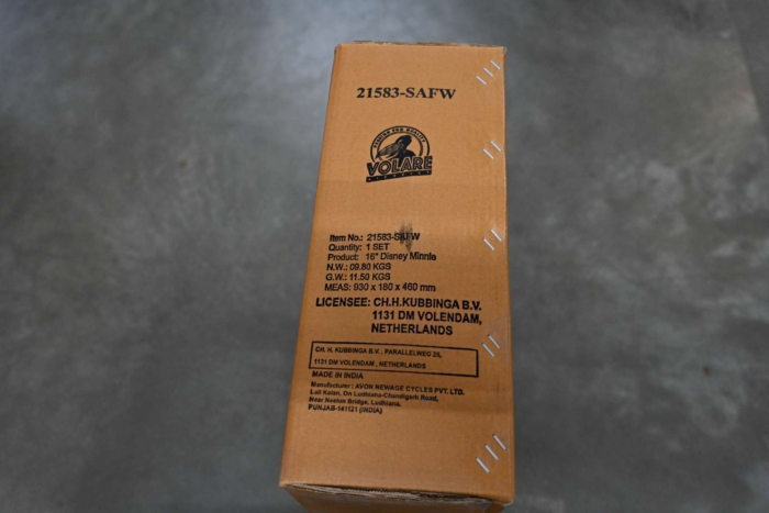 Disney Minnie Kinderfiets - Meisjes - 16 inch - Roze - Twee handremmen - Afbeelding 12