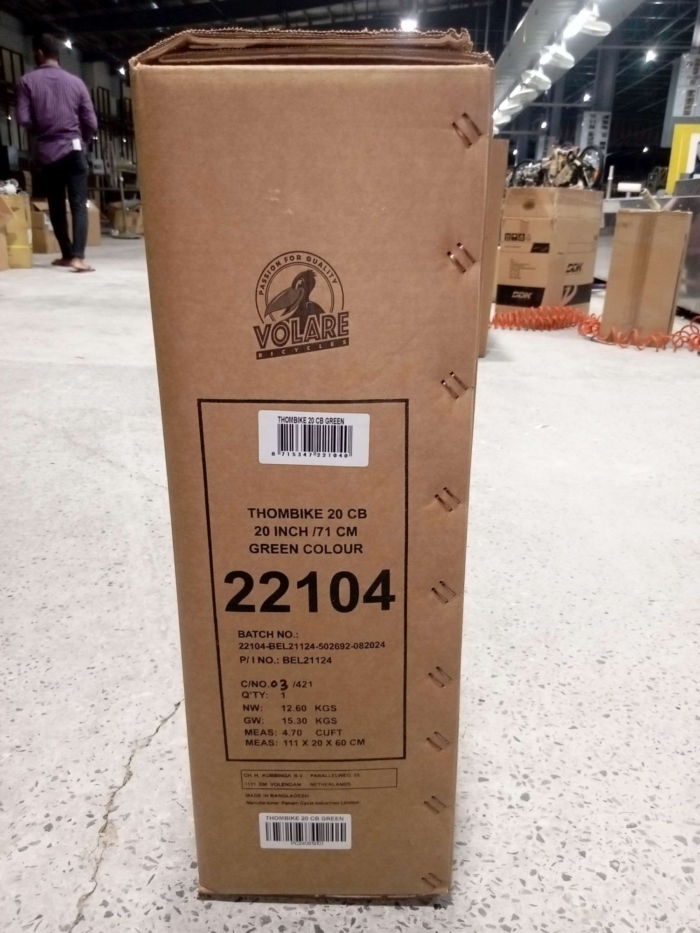 Volare Thombike Kinderfiets - Jongens - 20 inch - Zwart Groen - Afbeelding 19