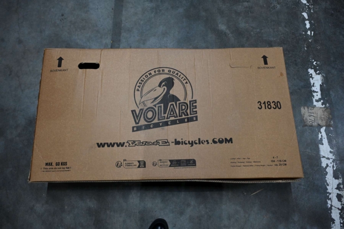 Volare Ashley Kinderfiets - Meisjes - 18 inch - Wit - Afbeelding 2