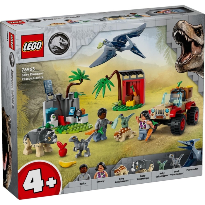LEGO 76963 Jurassic World Reddingscentrum Voor Baby Dinosaurussen