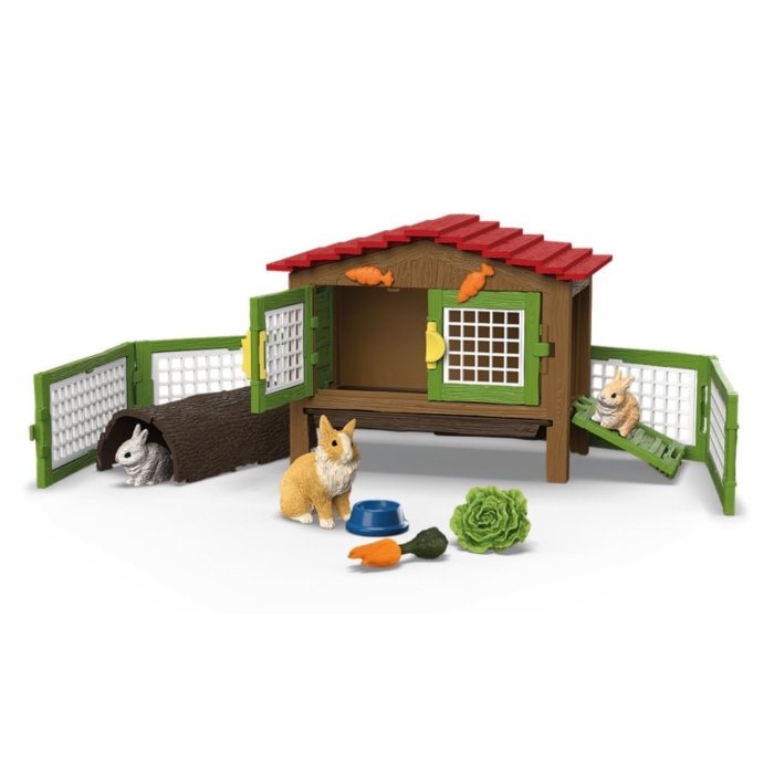 Schleich 42728 Rabbit Hutch