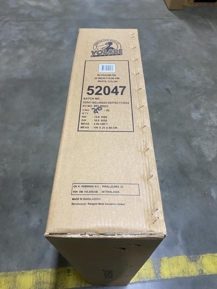 Volare Blossom Kinderfiets - Meisjes - 20 inch - Wit - Twee handremmen - Afbeelding 12