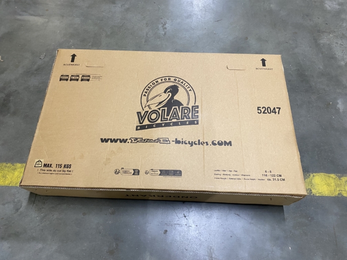 Volare Blossom Kinderfiets - Meisjes - 20 inch - Wit - Twee handremmen - Afbeelding 11