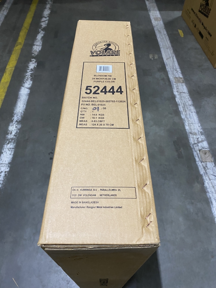 Volare Blossom Kinderfiets - Meisjes - 24 inch - Paars - Twee handremmen - Afbeelding 12