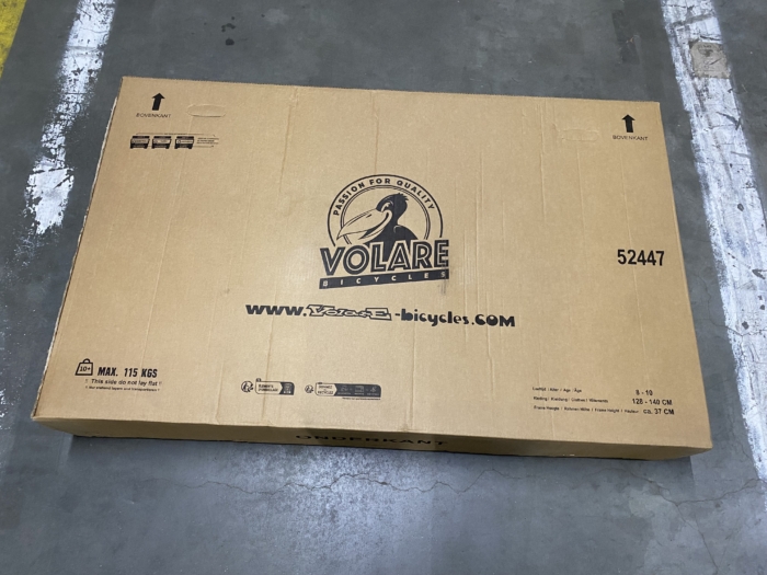 Volare Blossom Kinderfiets - Meisjes - 24 inch - Wit - Twee handremmen - Afbeelding 11