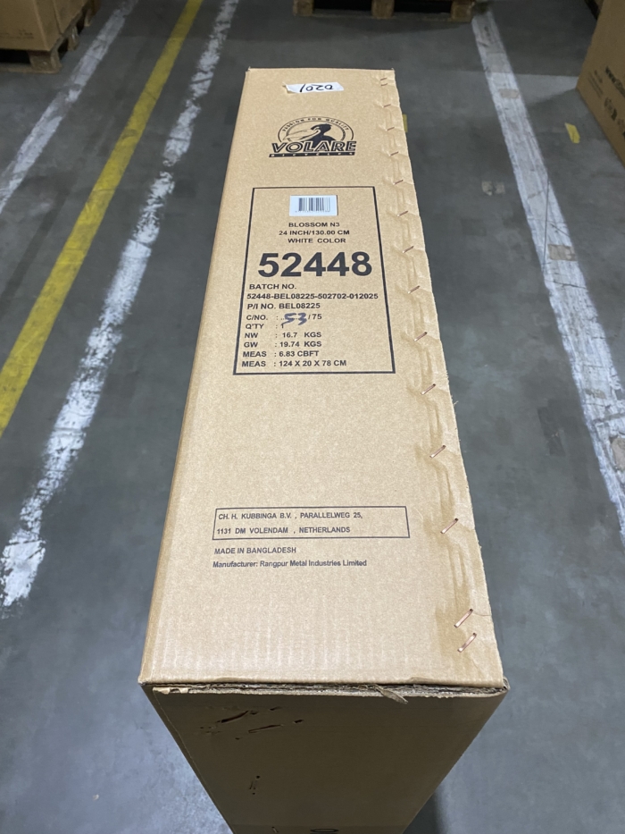 Volare Blossom Kinderfiets - Meisjes - 24 inch - Wit - 3 Versnellingen - Afbeelding 13