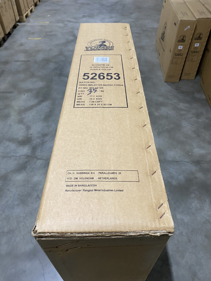 Volare Blossom Kinderfiets - Meisjes - 26 inch - Paars - Afbeelding 12