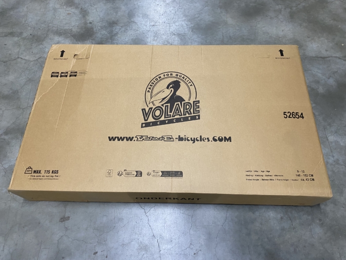 Volare Blossom Kinderfiets - Meisjes - 26 inch - Paars - Twee handremmen - Afbeelding 2