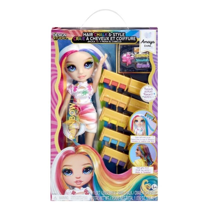 Rainbow High Hair Play Doll Amaya (Rainbow)