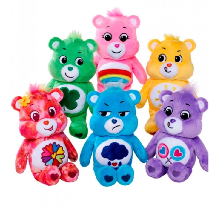 Care Bears Troetelberen Pluche 23Cm 6 Assorti
