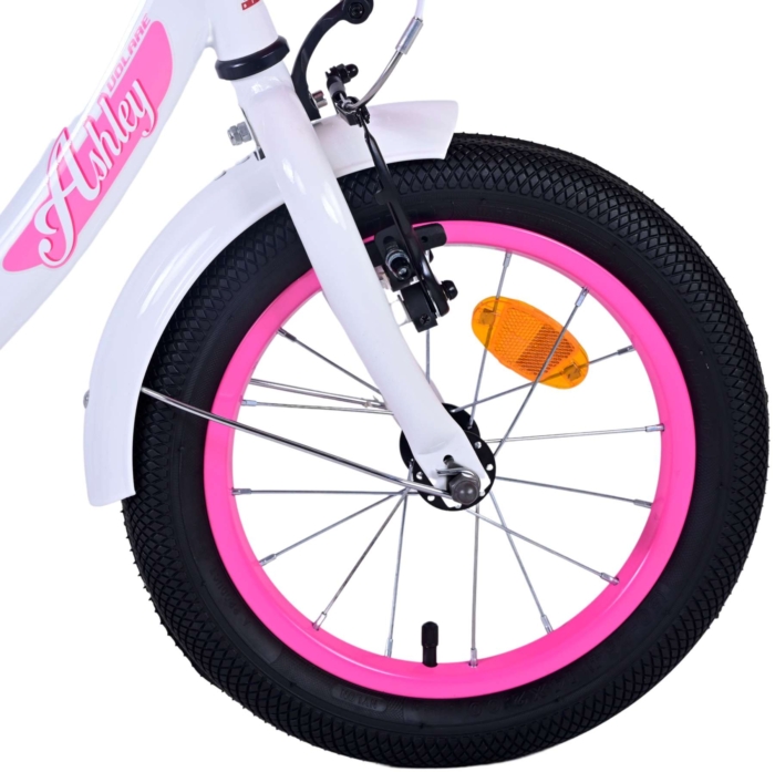 Volare Ashley Kinderfiets - Meisjes - 14 inch - Roze - Afbeelding 4