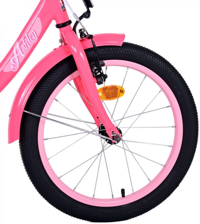Volare Ashley Kinderfiets - Meisjes - 18 inch - Roze/Rood - Afbeelding 4