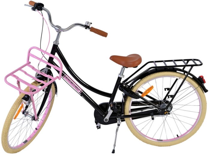 Volare Excellent Kinderfiets - Meisjes - 24 inch - Zwart - 3 Versnellingen - Afbeelding 9