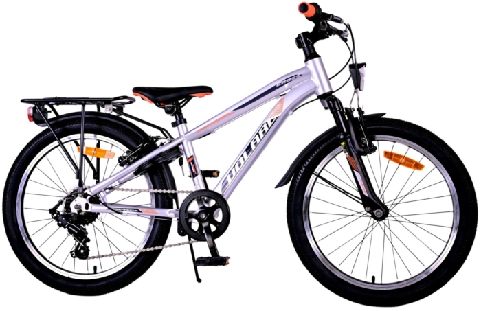 Volare Cross Kinderfiets - Jongens - 20 inch - Zilver - 6 versnellingen - Afbeelding 2