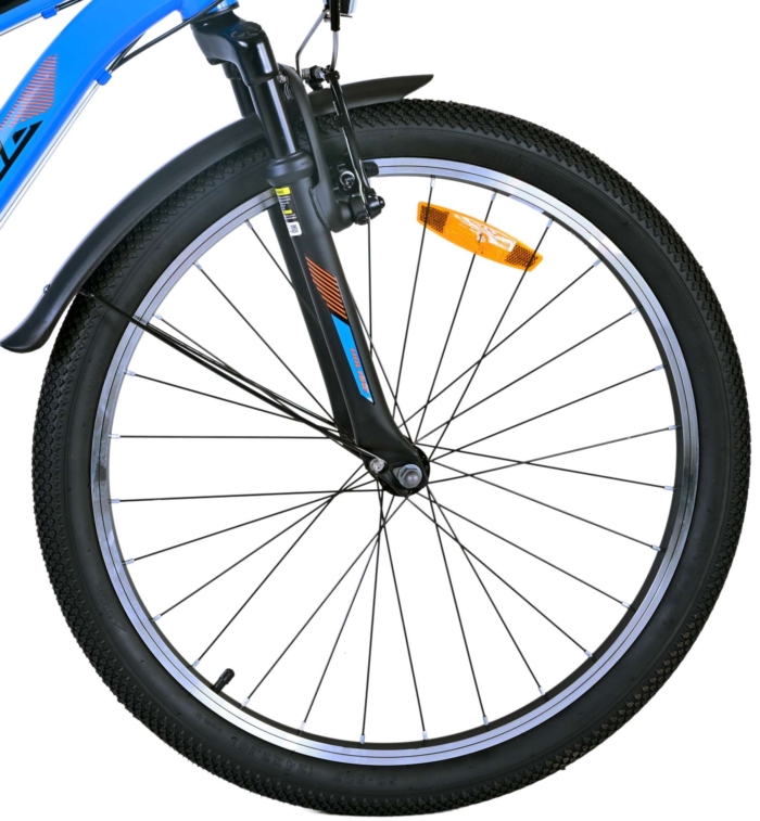 Volare Cross Kinderfiets - Jongens - 24 inch - Blauw - 21 versnellingen - Twee handremmen - Afbeelding 5