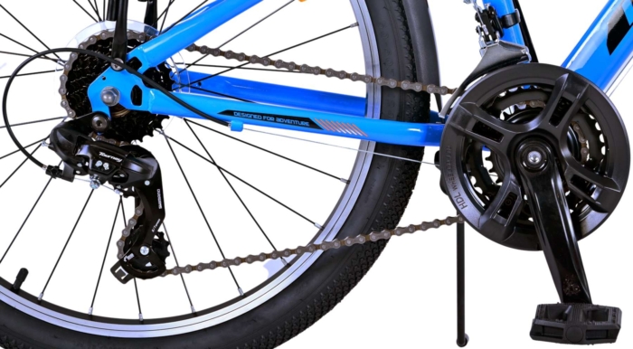 Volare Cross Kinderfiets - Jongens - 24 inch - Blauw - 21 versnellingen - Twee handremmen - Afbeelding 6
