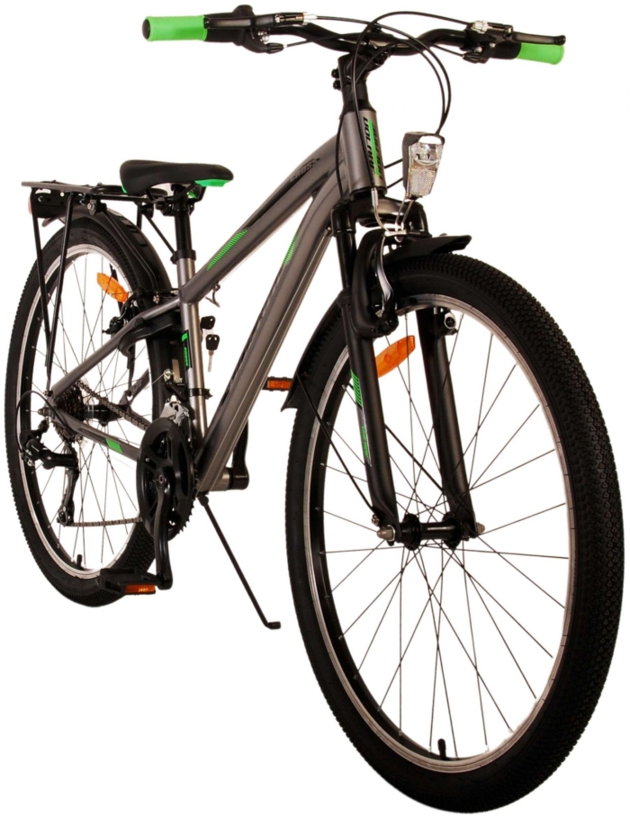 Volare Cross Kinderfiets - Jongens - 26 inch - Grijs - 21 versnellingen - Twee handremmen - Afbeelding 12