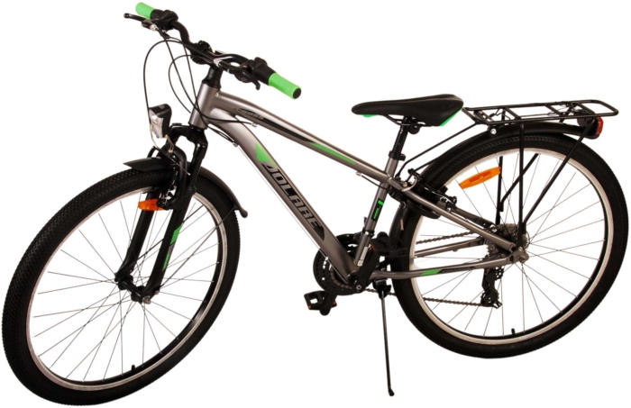 Volare Cross Kinderfiets - Jongens - 26 inch - Grijs - 21 versnellingen - Twee handremmen - Afbeelding 16