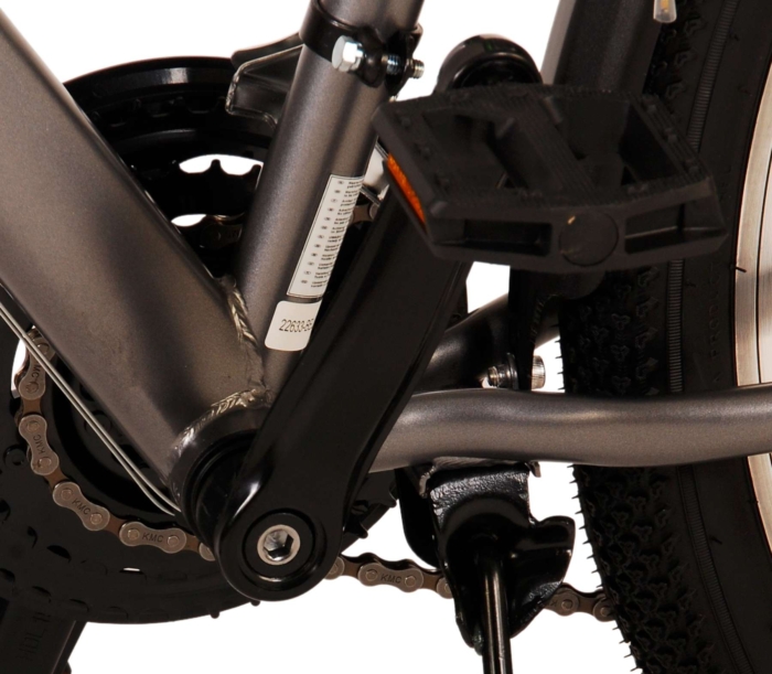 Volare Cross Kinderfiets - Jongens - 26 inch - Grijs - 21 versnellingen - Twee handremmen - Afbeelding 17