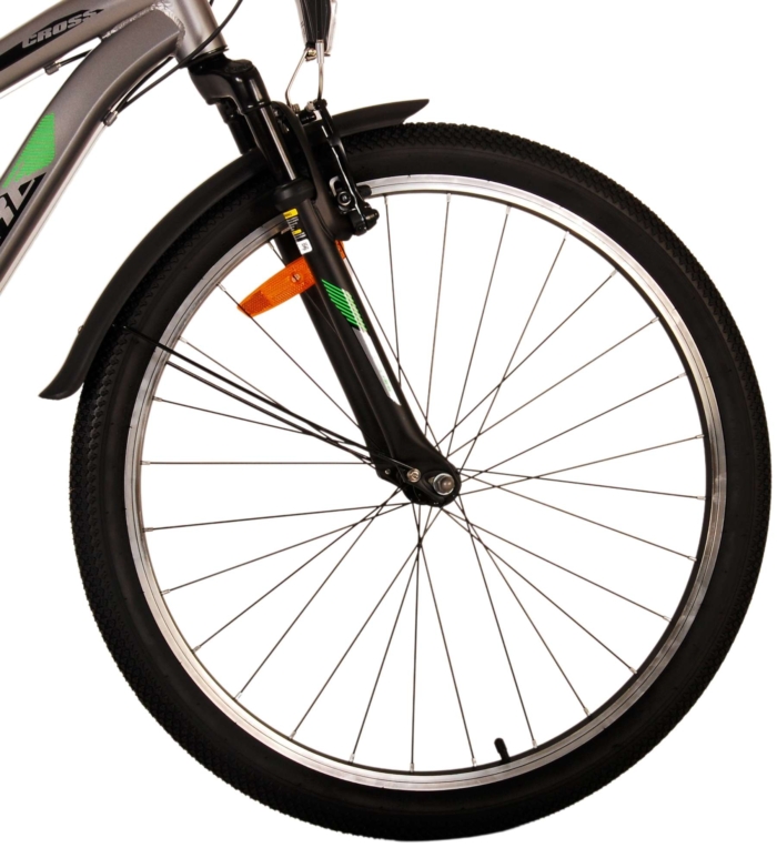 Volare Cross Kinderfiets - Jongens - 26 inch - Grijs - 21 versnellingen - Twee handremmen - Afbeelding 5