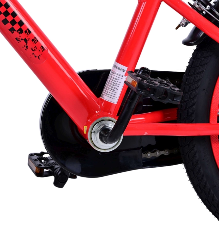 Disney Cars Kinderfiets - Jongens - 16 inch - Rood - Twee handremmen - Afbeelding 3